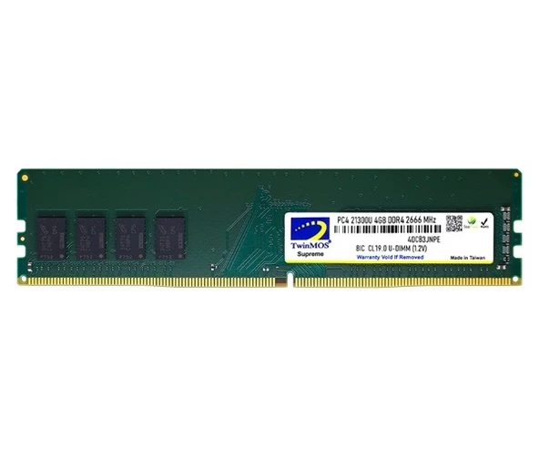 Twinmos MDD44GB2666D 4GB 2666Mhz DDR4 PC Bellek