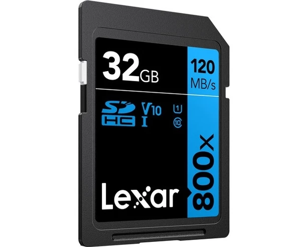 Lexar 32Gb 120Mb/s 800x C10 U1 V10 UHS-1 SD Hafıza Kartı - 2