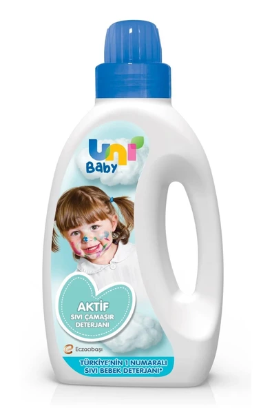 Unibaby Sıvı Çamaşır Deterjanı 1500ml Aktif Paket 3lü - 2