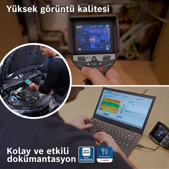 Bosch GTC 600 C Termal Kamera - 0601083500 - 2