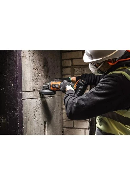 AEG BEWS 18-125BLPX2-502C 5 AH 2 Akülü Kömürsüz Motor Taşlama - T4935480858 - 3