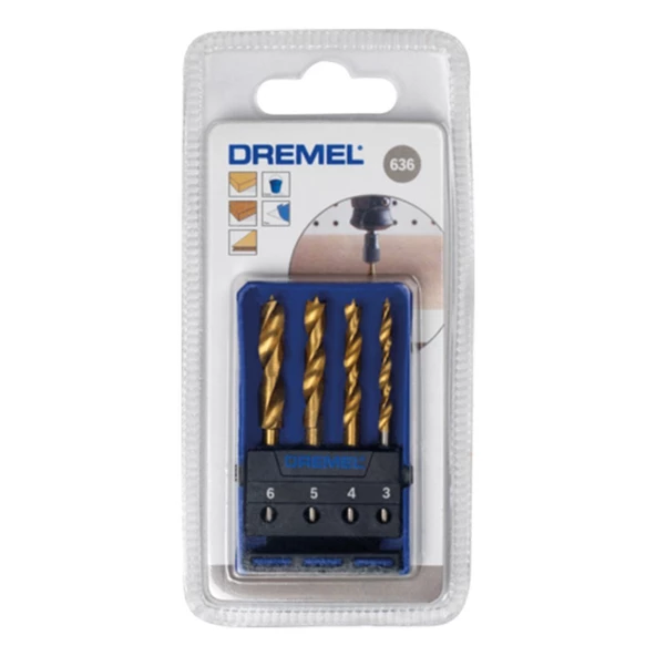 Dremel Ahşap Delici Uç Seti (636) - 26150636JA