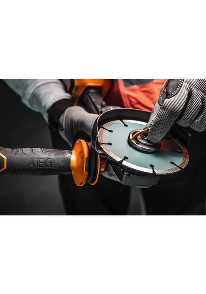 AEG BEWS 18-125BLPX2-502C 5 AH 2 Akülü Kömürsüz Motor Taşlama - T4935480858 - 6