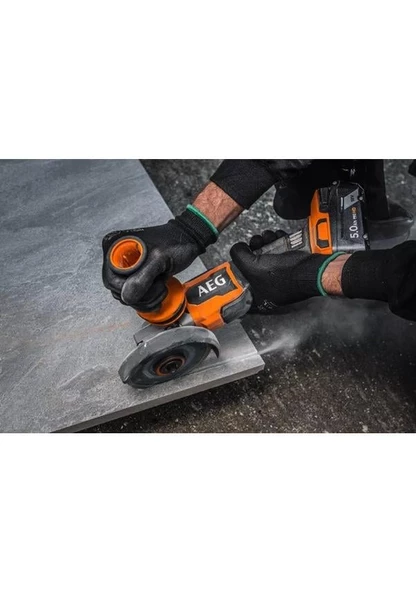 AEG BEWS 18-125BLPX2-502C 5 AH 2 Akülü Kömürsüz Motor Taşlama - T4935480858 - 4