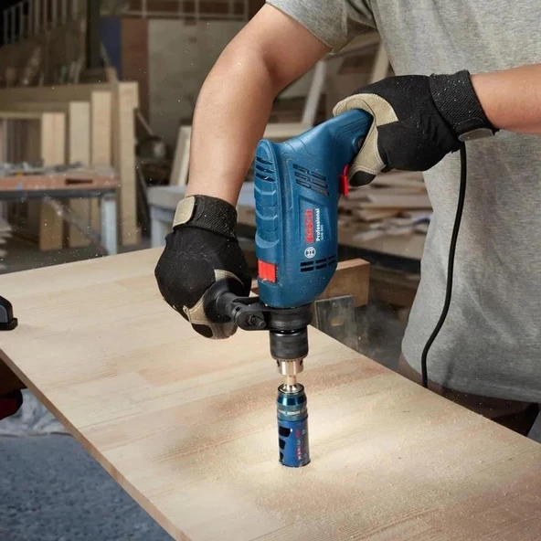 Bosch Gsb 600 Darbeli Matkap + 100 Parça Aksesuar - 06011A0321 - 2