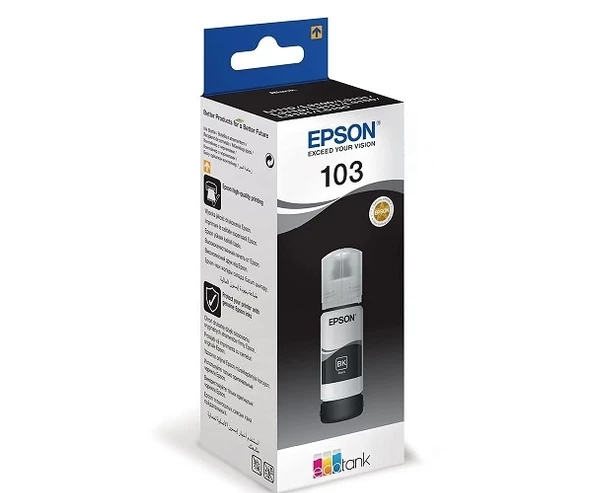 Epson 103 L3110/L3111/L3150/L3151 65 ml Siyah Mürekkep