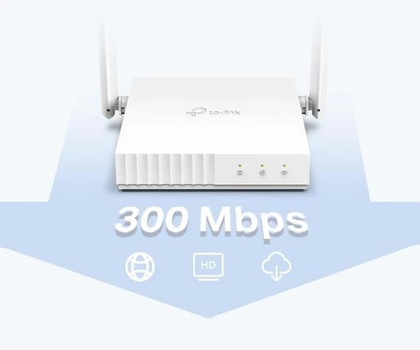 TP-Link TL-WR844N 4 Port 300mbps 2xAnten Kablosuz N Router - 4