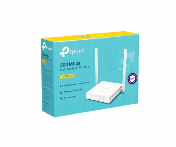 TP-Link TL-WR844N 4 Port 300mbps 2xAnten Kablosuz N Router - 2
