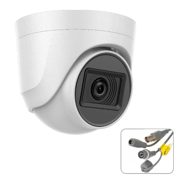 Hıkvısıon Ds-2ce76d0t-ıtpfs Dome Ahd Kamera 2mp 2.8mm İç Mekan