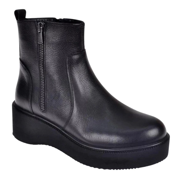 Castle Black 62662-1 Kadın  Hakiki Deri Kışlık Bot