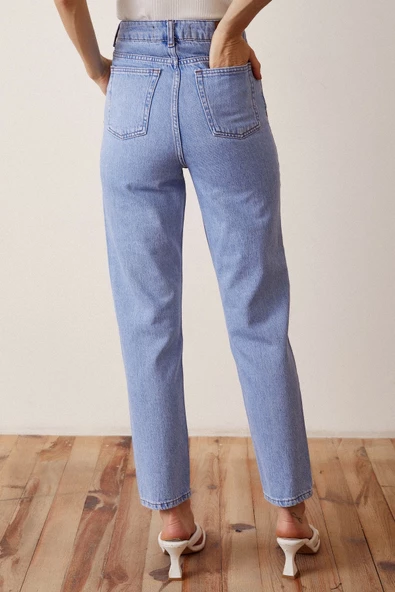 Dar Paça Denim Jean Mavi - 6