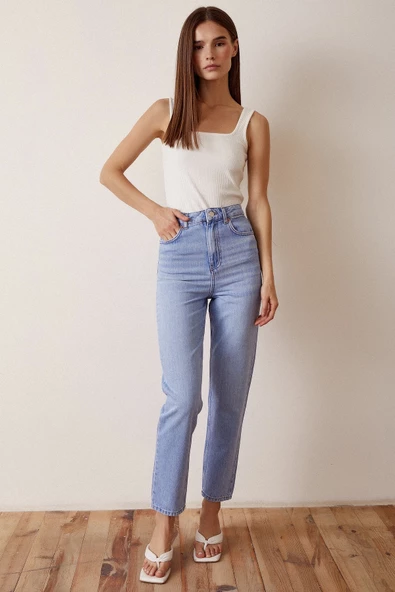 Dar Paça Denim Jean Mavi - 2