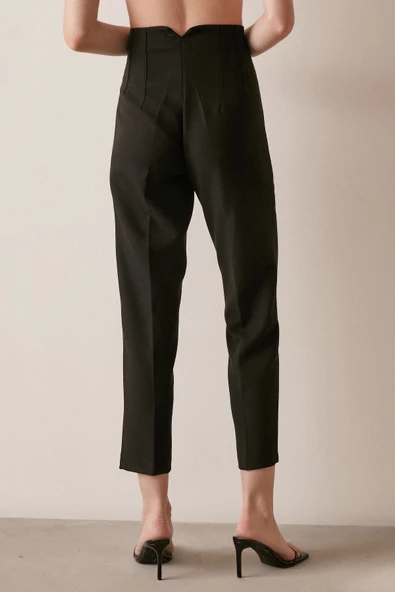 Skinny Kumaş Pantolon Siyah - 6
