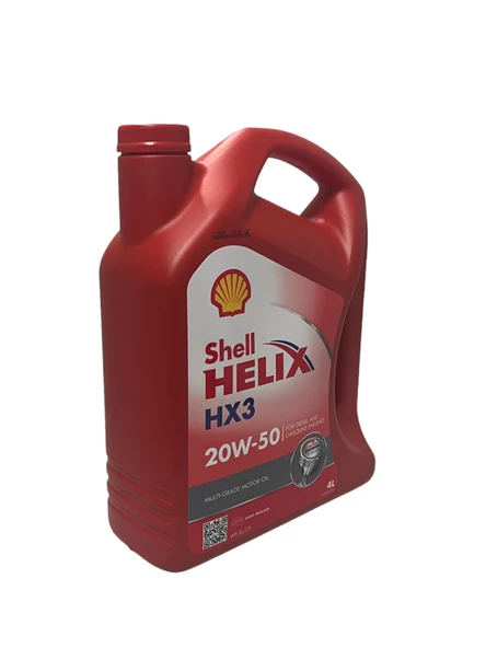 Shell Helix HX3 20W-50 Motor Yağı 4 Litre - 2