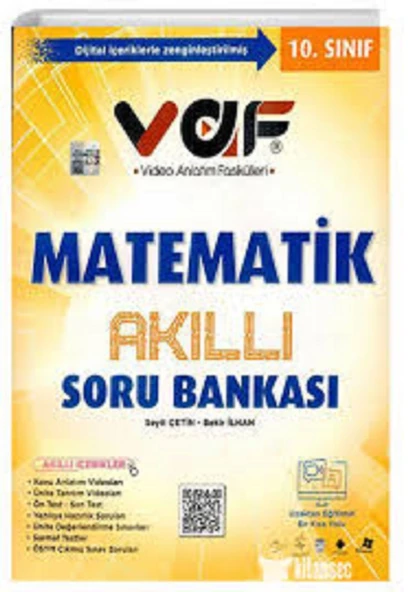 VAF 10.SINIF SORU BANKASI MATEMATİK - 2022