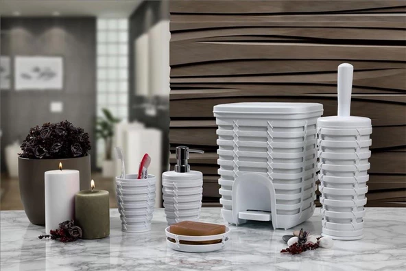 Primanova Yeni Palm 5 Parça Banyo Seti - 4