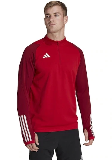 Adidas Tiro23 C Tr Top Erkek Futbol Uzun Kollu Antrenman Üstü Hı3050 Kırmızı - 2