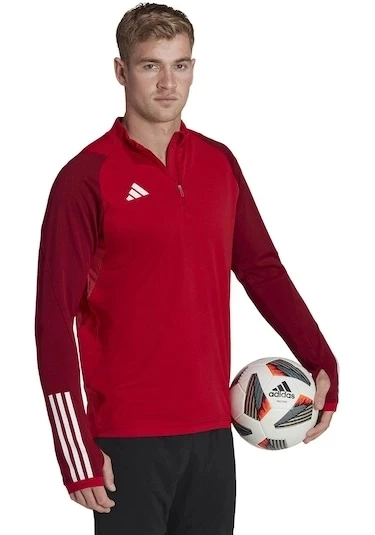 Adidas Tiro23 C Tr Top Erkek Futbol Uzun Kollu Antrenman Üstü Hı3050 Kırmızı