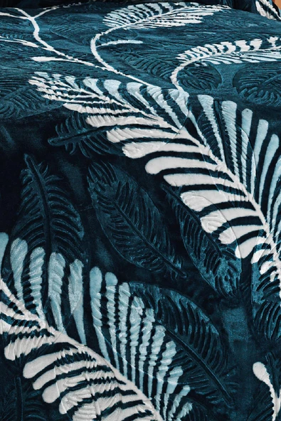 4 Kg Battaniye Supersoft Embos Kalın Yumuşak Peluş Çift Kişilik Yumoş 220x240 cm Minella - 9