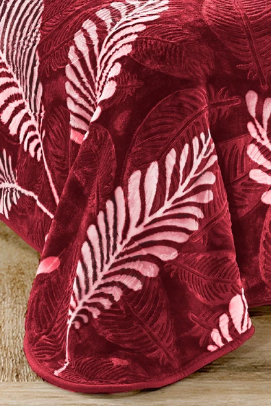 4 Kg Battaniye Supersoft Embos Kalın Yumuşak Peluş Çift Kişilik Yumoş 220x240 cm Minella - 3