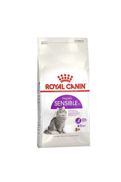 Royal Canin® Sensible 33 Hassas Sindirimi Destekleyici Yetişkin Kedi Maması 4 Kg