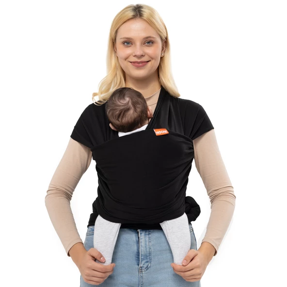 Wrap Sling Bebek Taşıma Şalı, Bebek Güvenli Bağlanmasına Katkı Sağlar, Emziren Annelere Destek Olur - 6