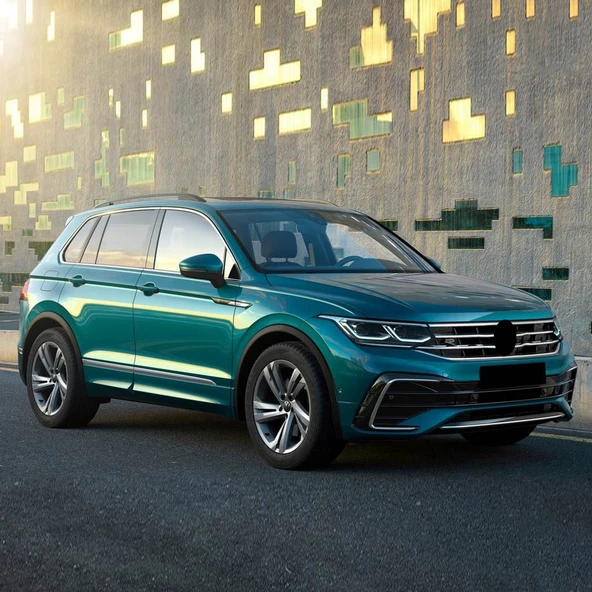 VW Tiguan 2020-2023 Bijon Kapağı Volkswagen Yazılı 5 adet 1K0601173 - 2