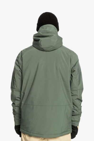 Quiksilver Mission Solıd Jk Erkek Yeşil Snowboard Montu - 9
