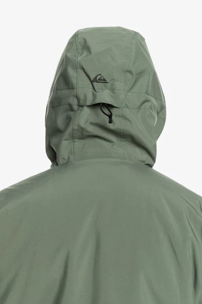 Quiksilver Mission Solıd Jk Erkek Yeşil Snowboard Montu - 8