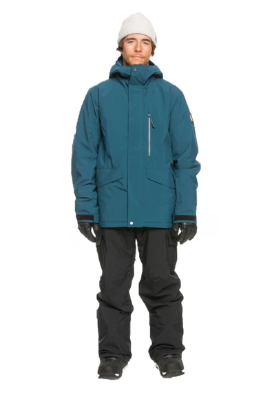 Quiksılver Mıssıon Solıd Erkek Snowboard Kayak Montu - 2