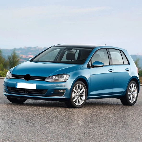 VW Golf 7 2013-2017 Bijon Kapağı Volkswagen Yazılı 5 adet 1K0601173 - 2