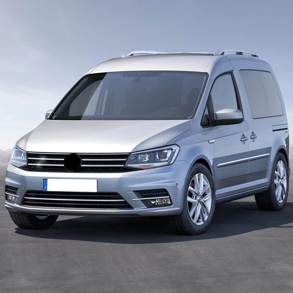 VW Caddy 2016-2020 Bijon Kapağı Volkswagen Yazılı 5 adet 1K0601173 - 2