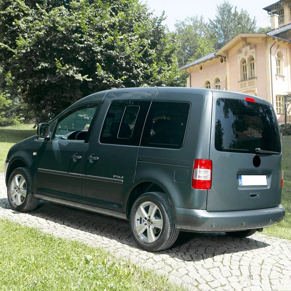 VW Caddy 2004-2010 Bijon Kapağı Volkswagen Yazılı 5 adet 1K0601173 - 2