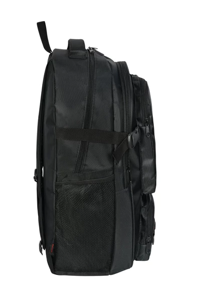 Dağcı 55Litre Outdoor Spor Kamp Çanta Suluk Gözlü Sıyah - 2