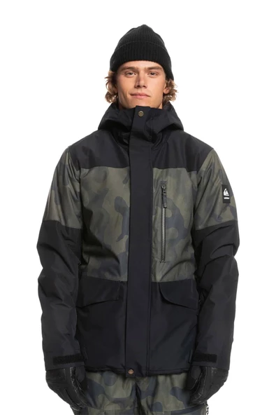 Quiksilver Mission Printed Block Erkek Snowboard Montu