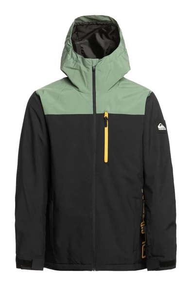 Quiksilver Mission Block Erkek Haki Snowboard Montu - 7
