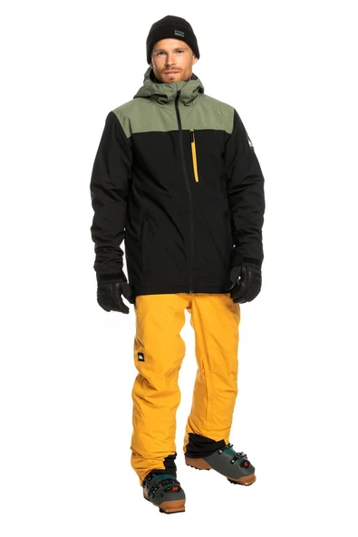 Quiksilver Mission Block Erkek Haki Snowboard Montu - 2