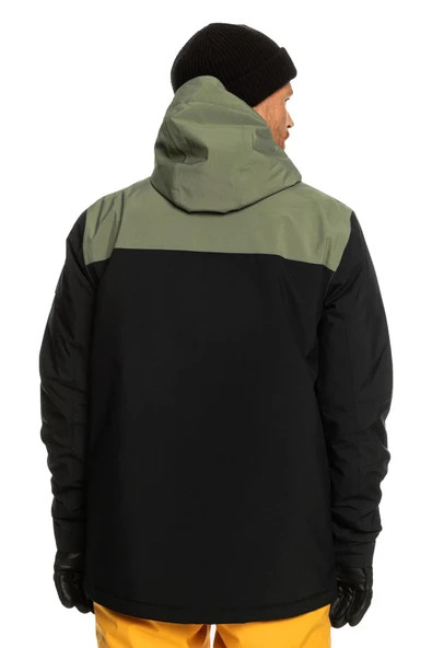 Quiksilver Mission Block Erkek Haki Snowboard Montu - 6