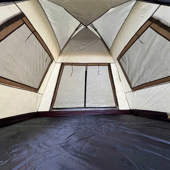 Argeus Sahra 4 Kişilik 3 Mevsim Otomatik Kamp Çadırı (ARG-208) - 8