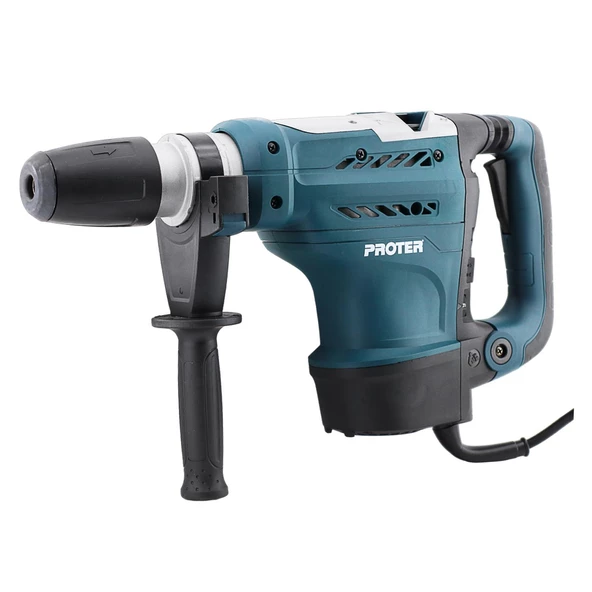 Kırıcı Delici Darbeli Matkap 1400 W Proter Metal Beton Elektropnömatik Delme Kırma Hilti 50 mm - Resim 2