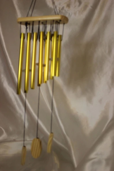 Deprem Zili Çanı Rüzgar Çanı Zili Feng Shui Yin Yang Şık Boru Orta Boy ürün görseli