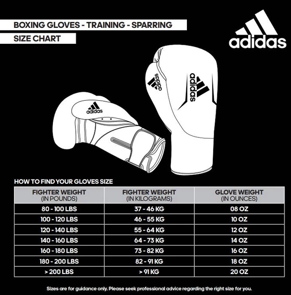 Adidas ADIKBWKF200 WAKO Onaylı Kick Boks Eldiveni Hakiki Deri - 8