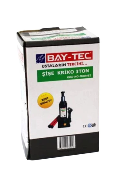 Bay-tec Şişe Kriko 3 Ton - 3