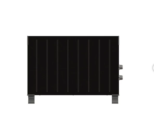 HC 2947 Luxell 2500W Konvektör Köşeli Siyah Isıtıcı - 2