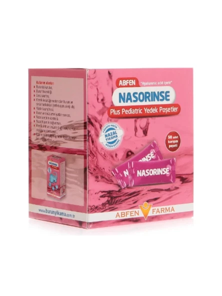 Nasorinse Plus Pediatrik Yedek 50 Adet