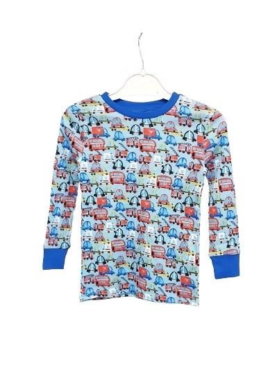 Arabalı Çocuk Pijama Takımı ST06752 - 4