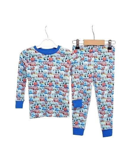 Arabalı Çocuk Pijama Takımı ST06752 - 2