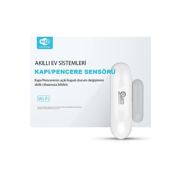 Neo Coolcam Akıllı Telefondan Wifi Kapı Pencere Hareket Sensörü - Resim 2