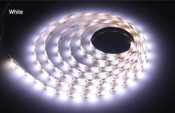 Azemax Usb Sensörlü Şerit LED/5 metre/Beyaz - 6
