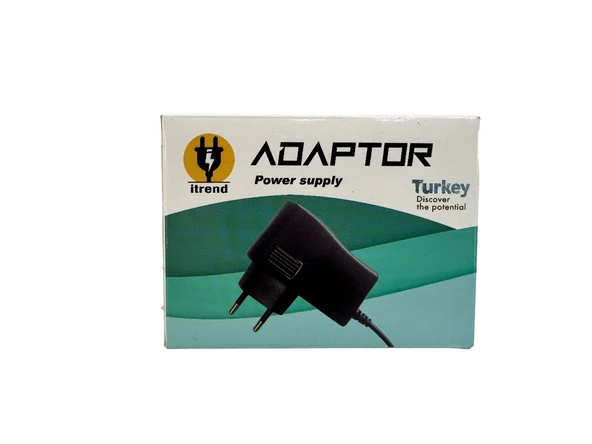 iTrend 12 Volt 1 Amper Priz Tipi Adaptör (12V 1A 1000MA)